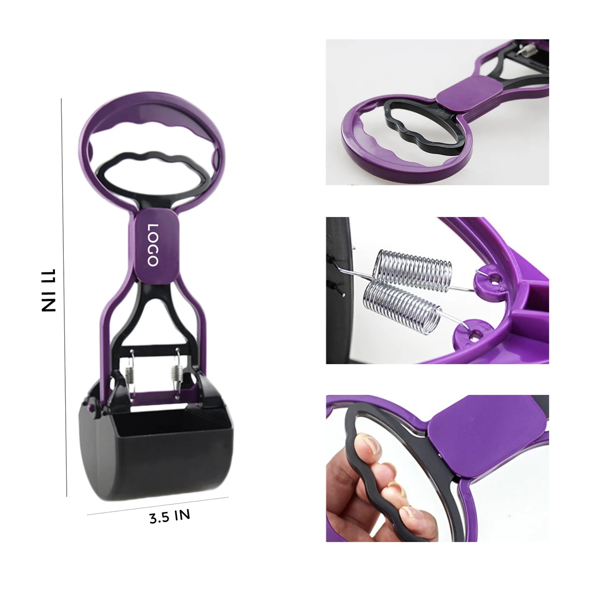MOQ 10 PCS Household Plastic Pet Potty Picker 1