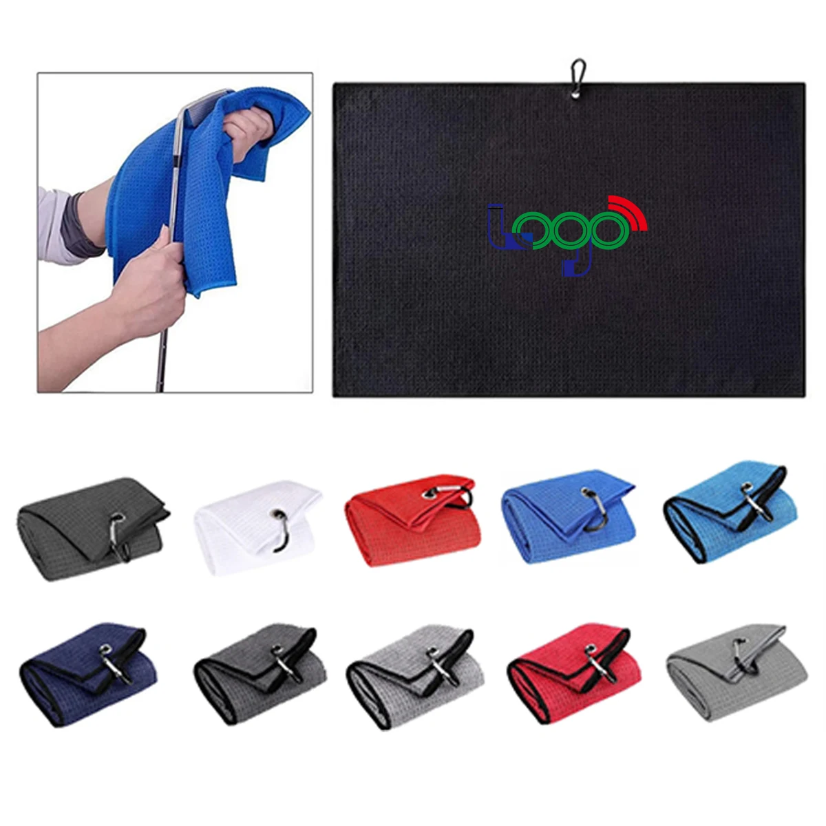 Versatile Golf Waffle Towel 1