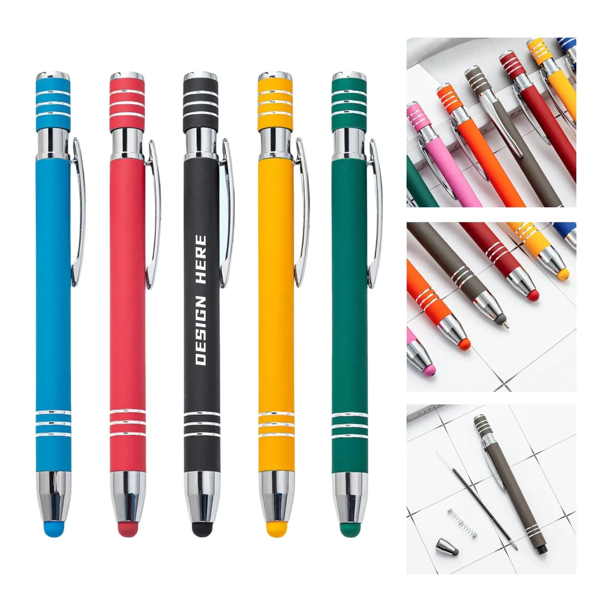 2 in1 Metal Stylus Ballpoint Pen 1