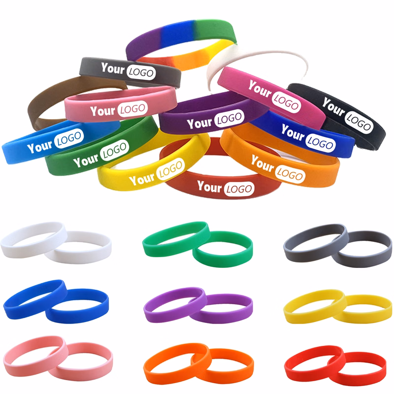 Solid Color Silicone Wristband
