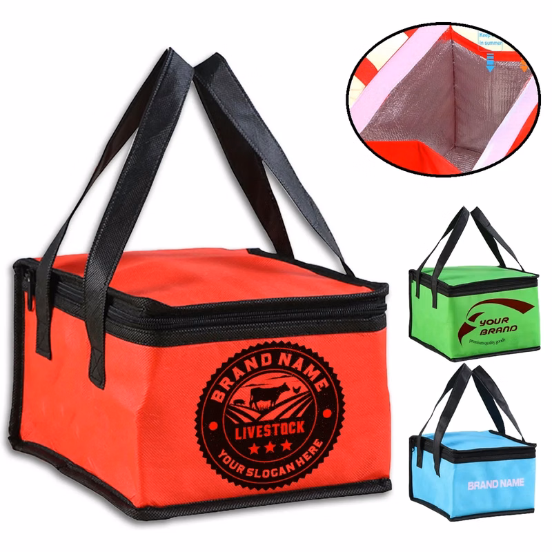 Reusable Waterproof Cooler Insulated Lunch Tote Bags