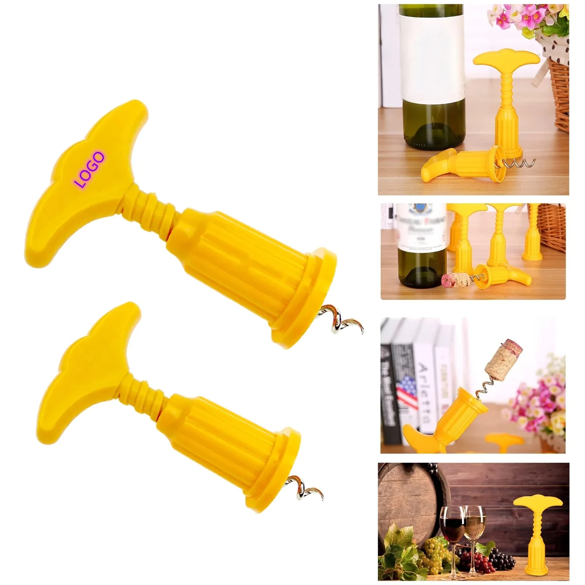 Quick-Action Wine Bottle Opener 1