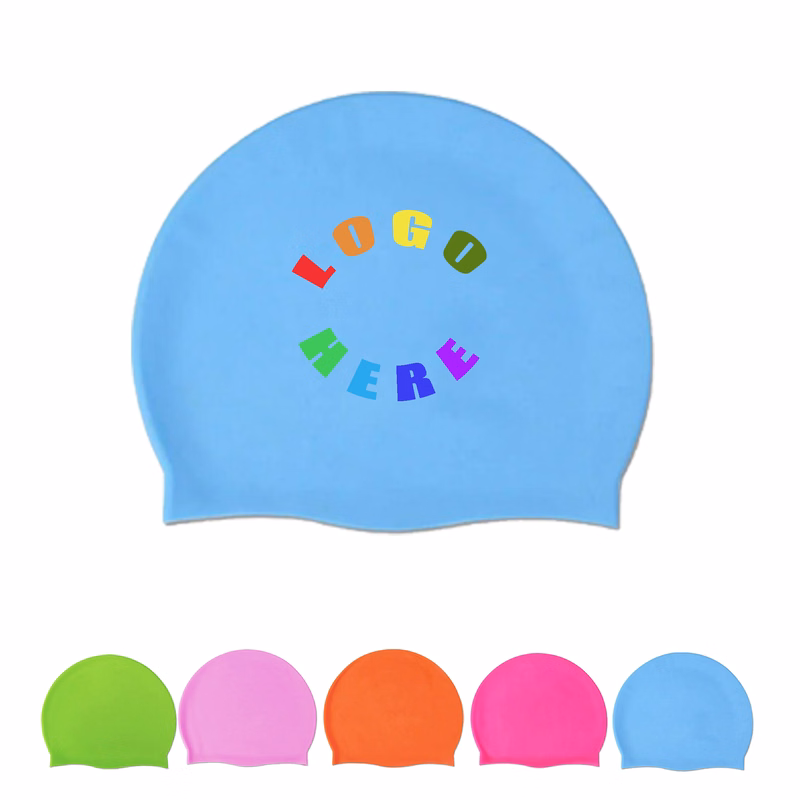 Universal silicone swim cap customization