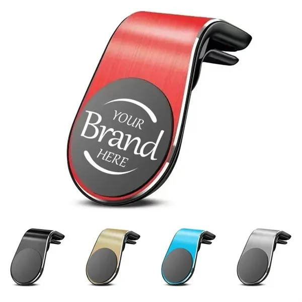 Custom Aluminum Magnetic Car Phone Holder — Universal Dashboard Auto Accessory 1