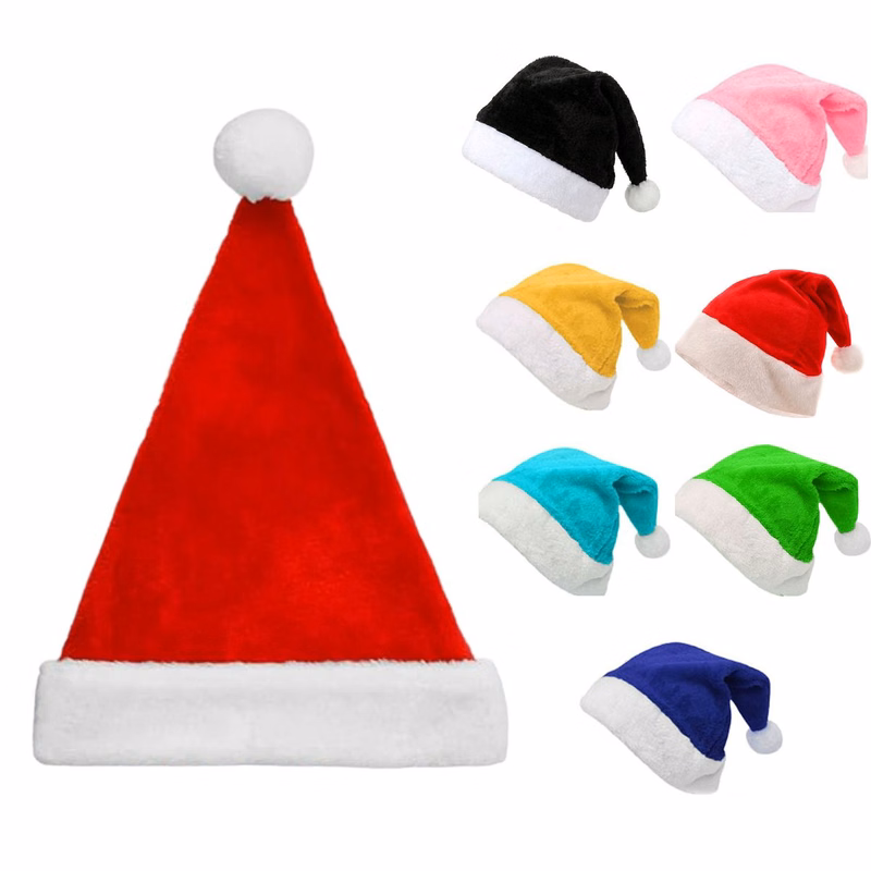 Santa Hats in Assorted Colors