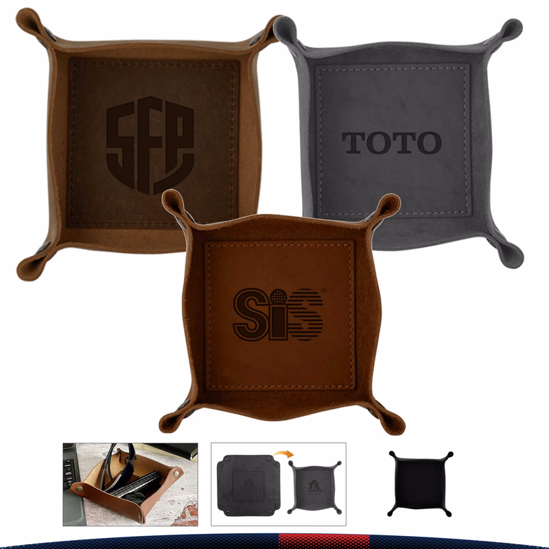 Gathrest Leather Valet Tray