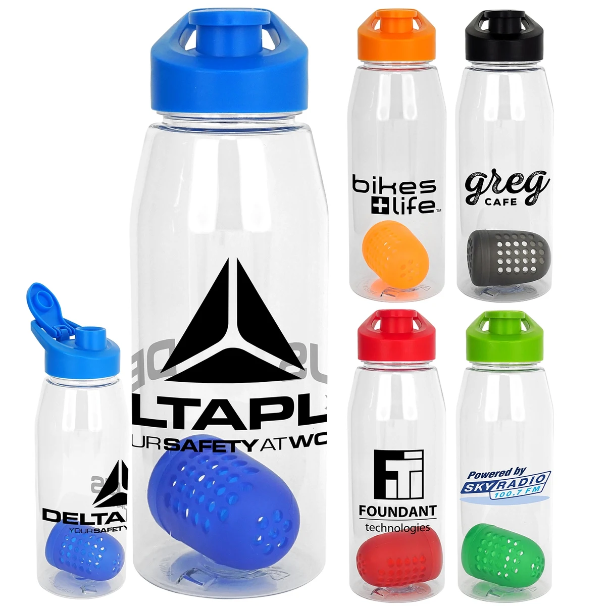 Easy Pour 32 oz. Bottle with Floating Infuser 1