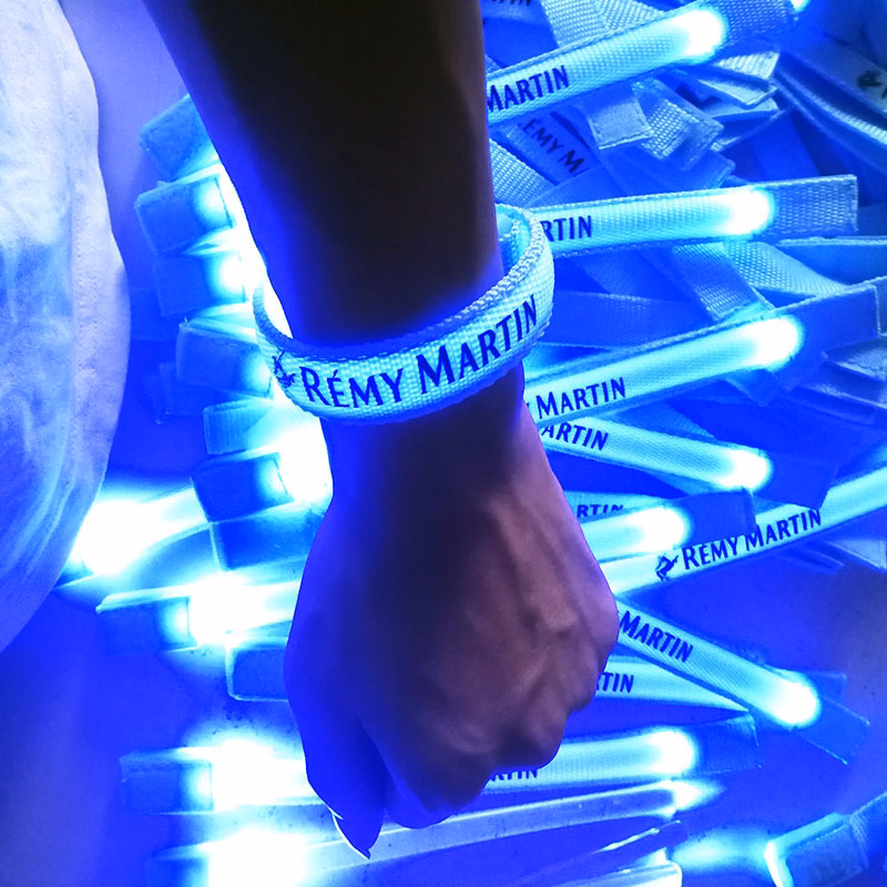 LED Ribbon Flash Bracelet