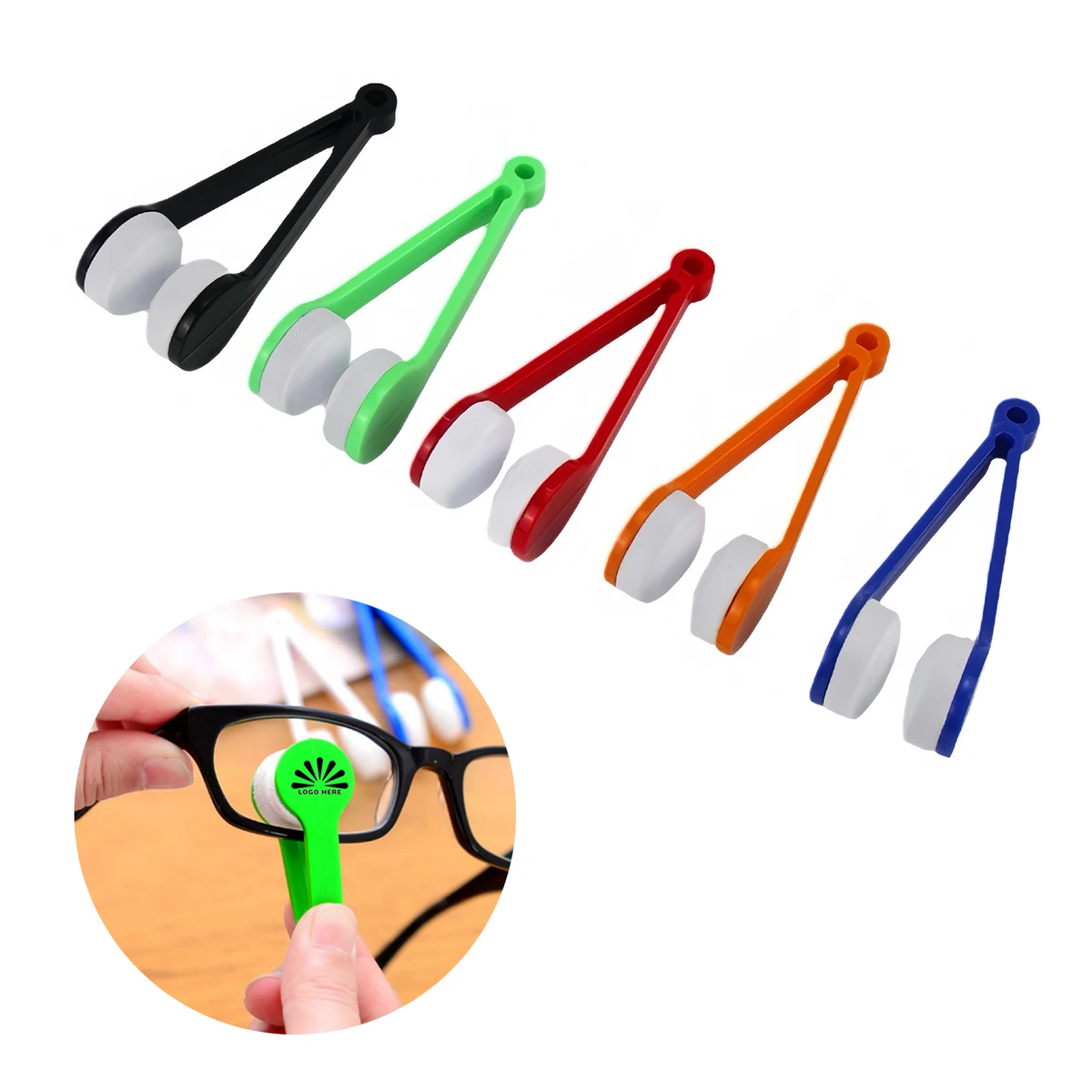 Portable Eyeglass Lens Cleaning Soft Brush 1