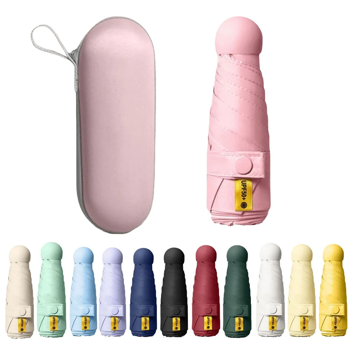 Mini Foldable Umbrella with Case 1