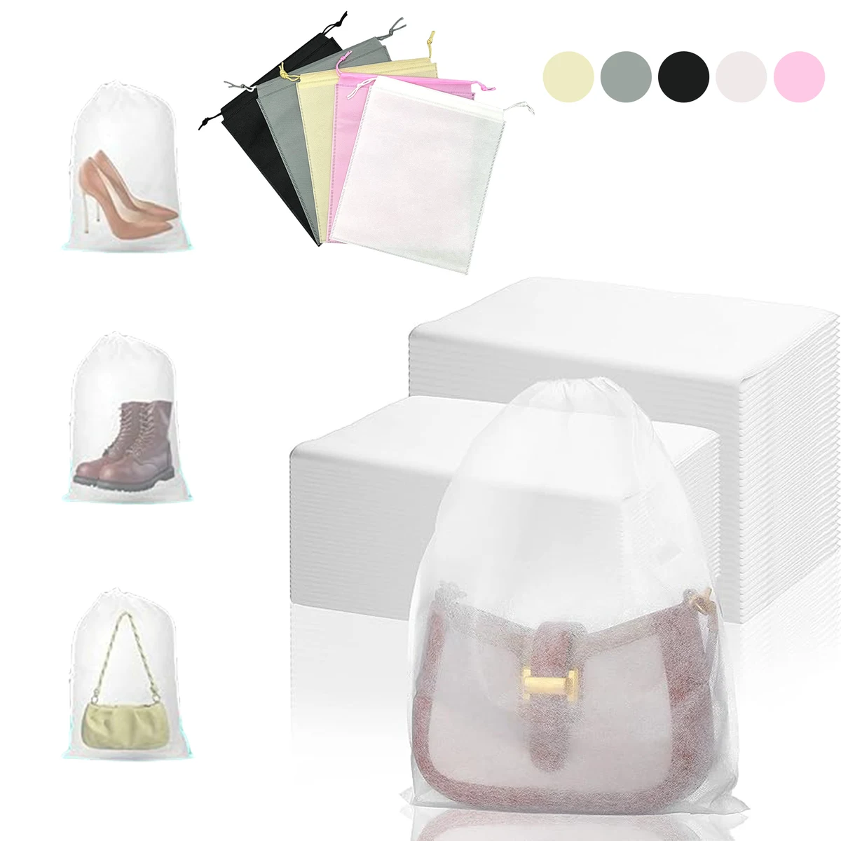 Breathable Non-woven Storage Pouch 1