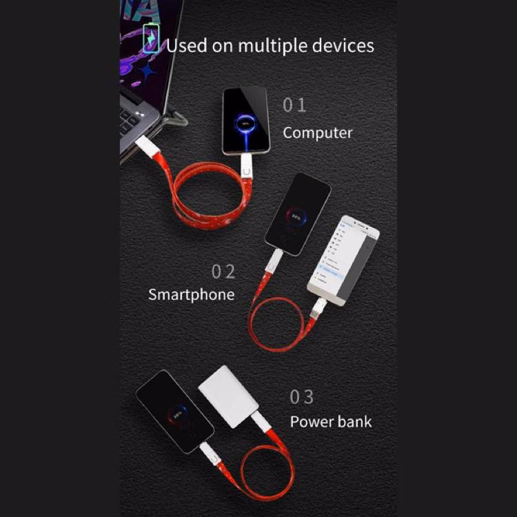 6 in 1 Lanyard Charging Cable