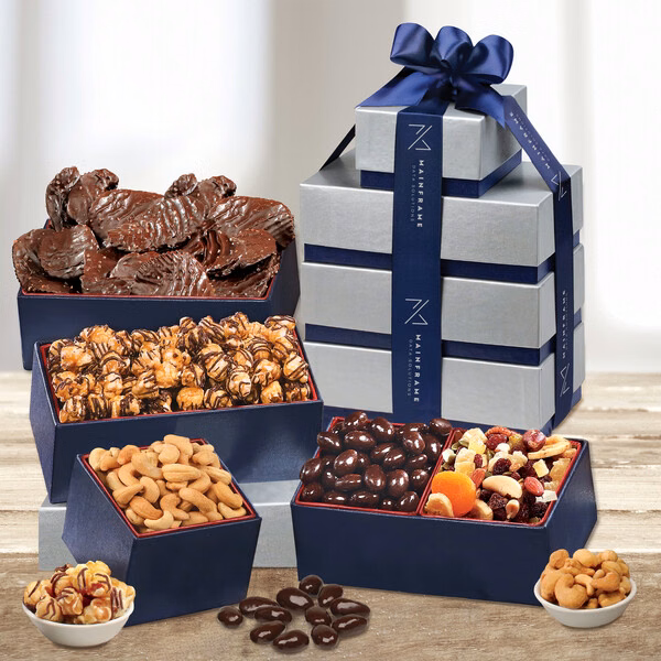 Sweet & Salty Treats Tower