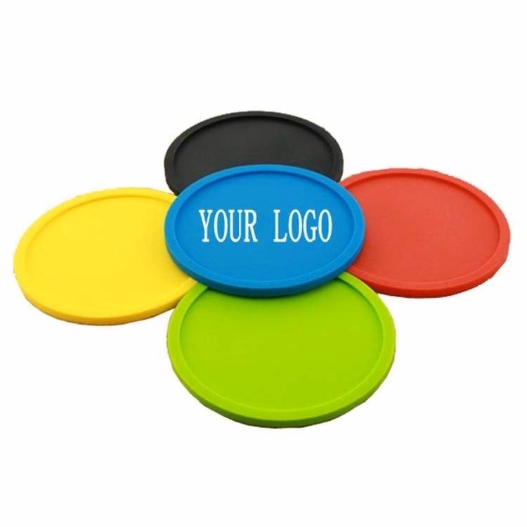 Circular Silicone Non-slip Cup Mat Heat Proof Cup Coaster