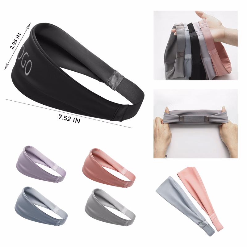 MOQ 10 PCS Sweat - Absorbing Sports Headband