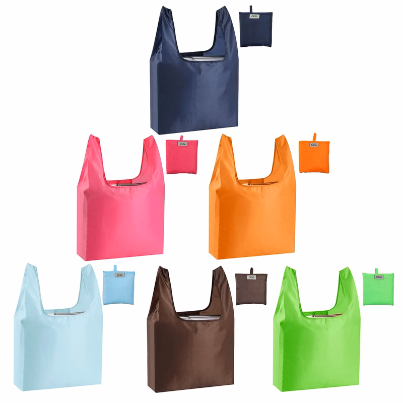 Large Reusable Foldable Grocery Bags