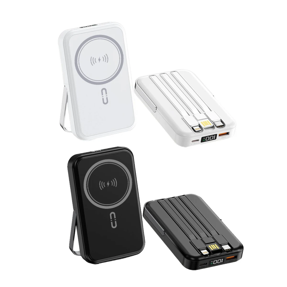 Digital Display Magnetic Wireless Power Bank 1