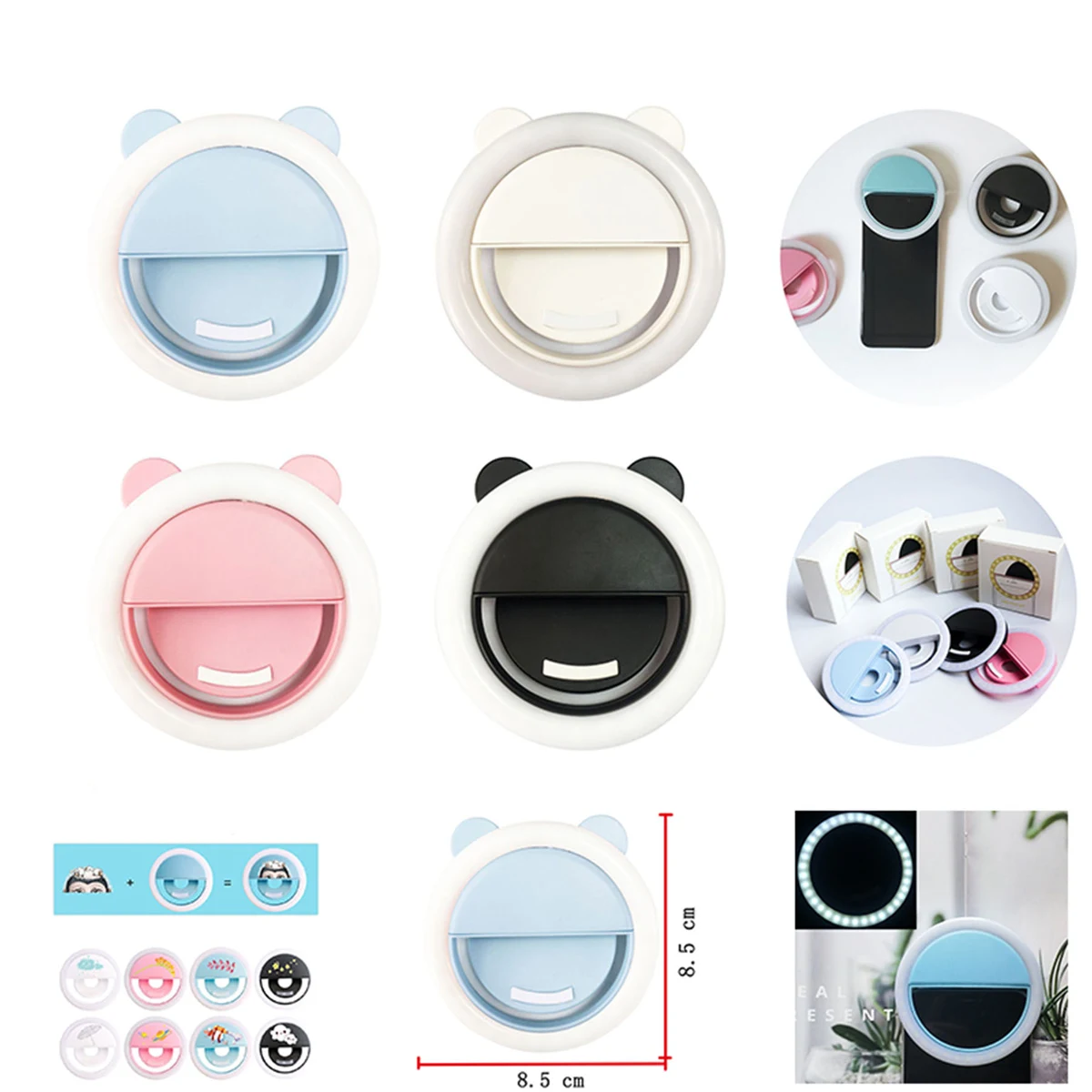 Phone Selfie LED Light Clip 1