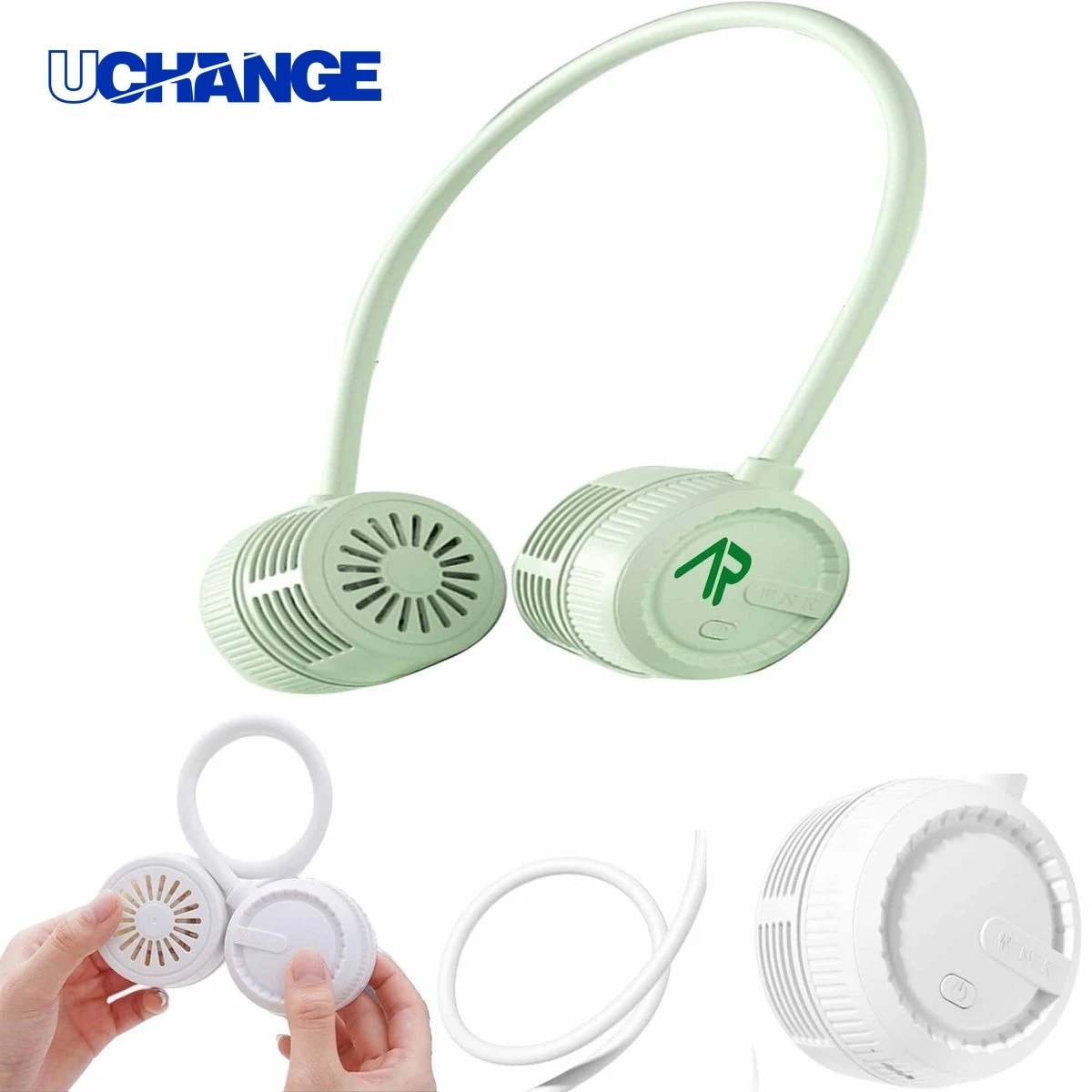 Hanging Neck Cooling Fan Device 1