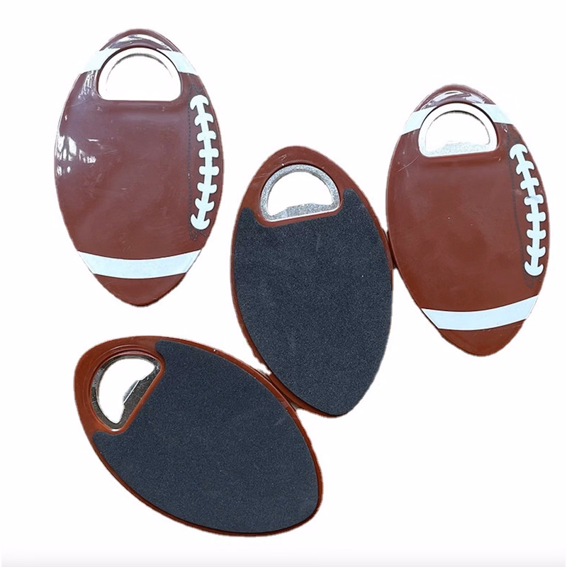 Sports Football Coaster Bottle Opener