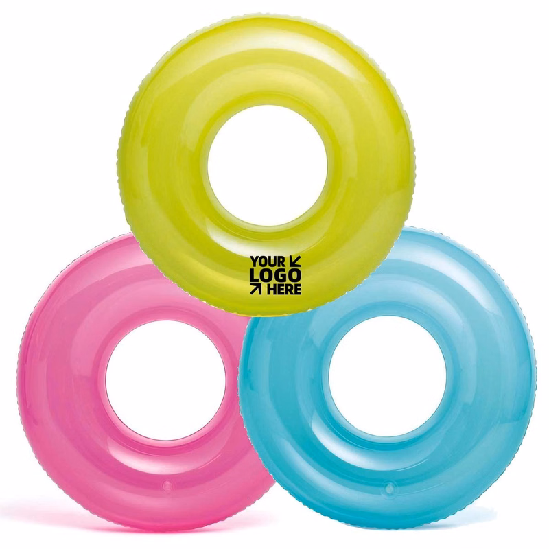 30" Transparent Swimming Ring