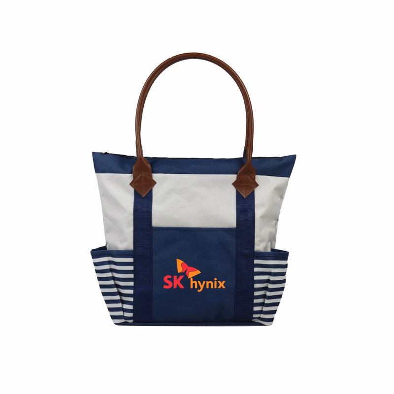 Striped Tote Bag (16.5" x 14")