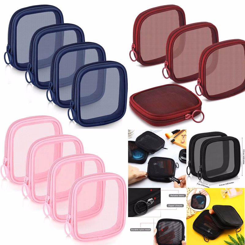 Mesh Makeup Bag Mesh Cosmetic Bag