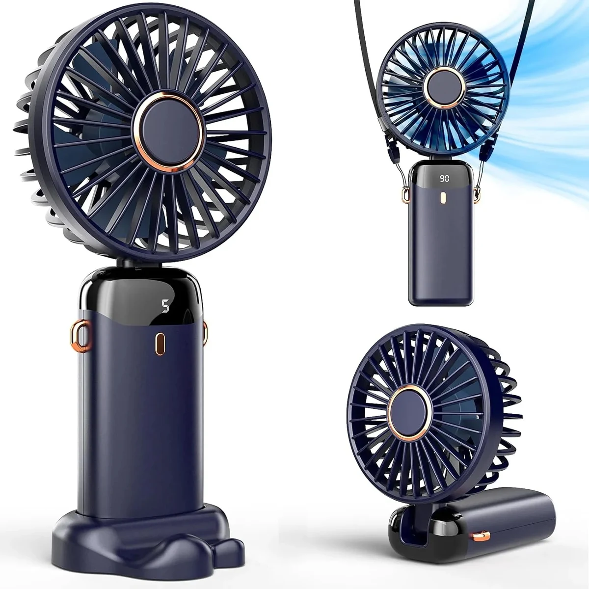 3,000mAH Handheld Fan 1
