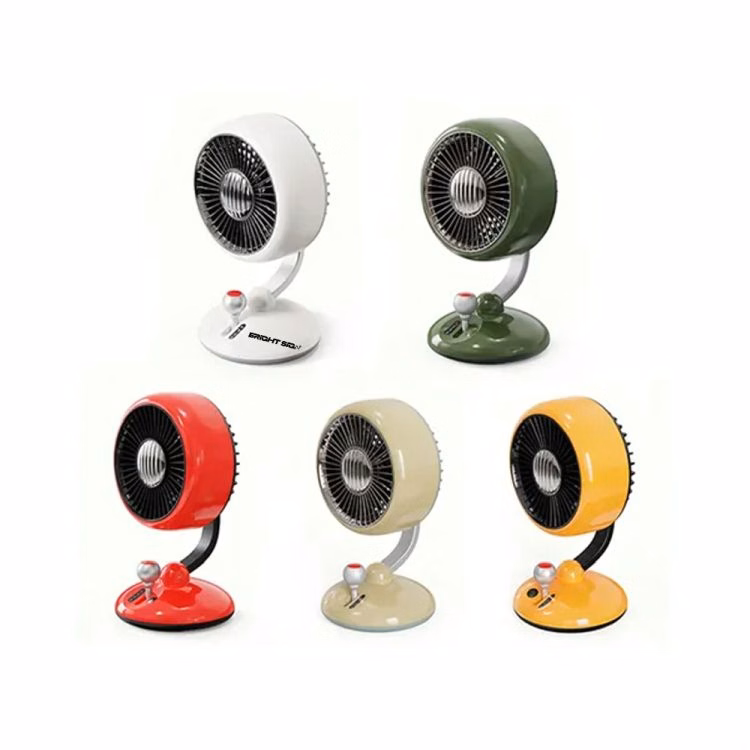 Quiet USB-Recharge Tabletop Cooler Fan