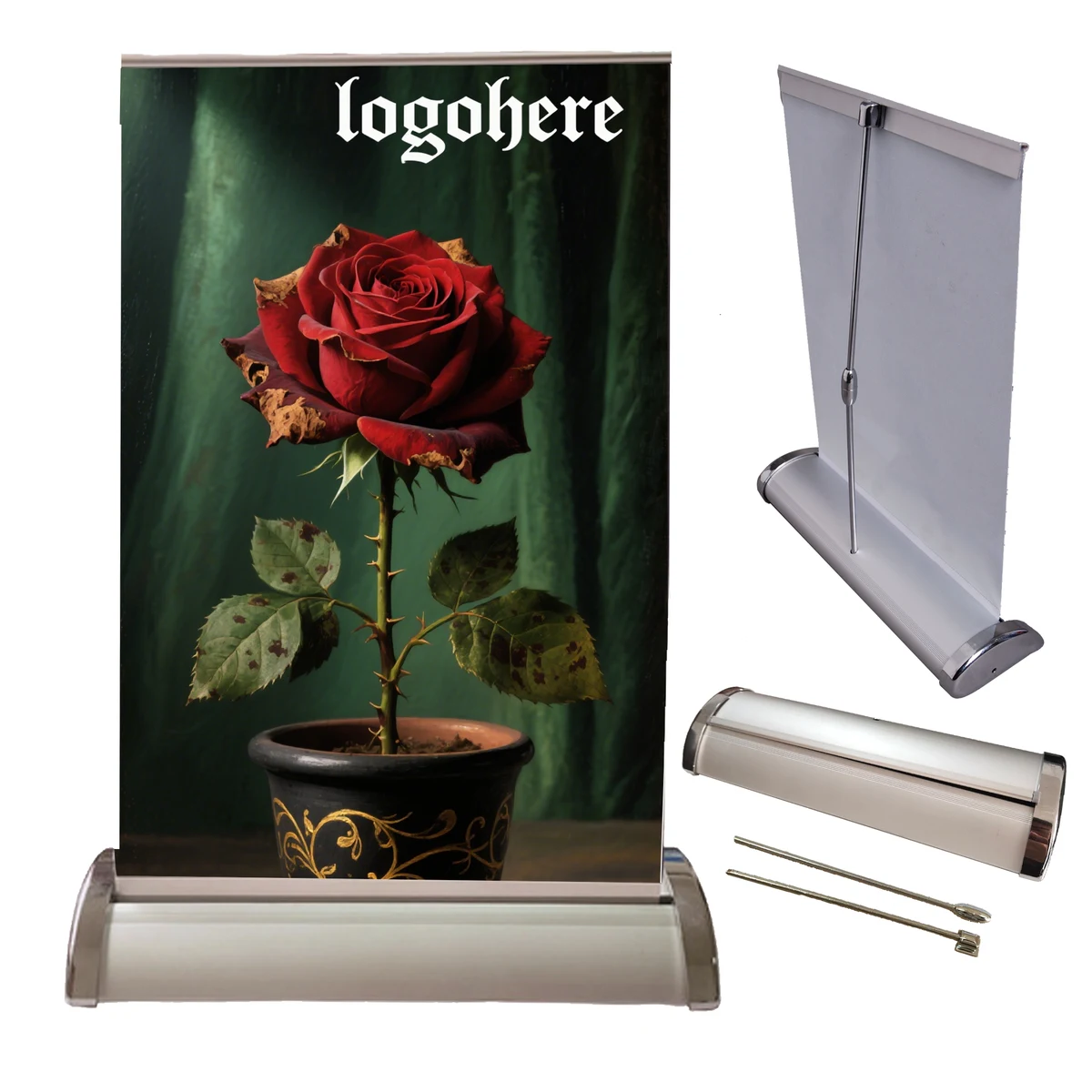 Tabletop Roll Up Banner Display 1
