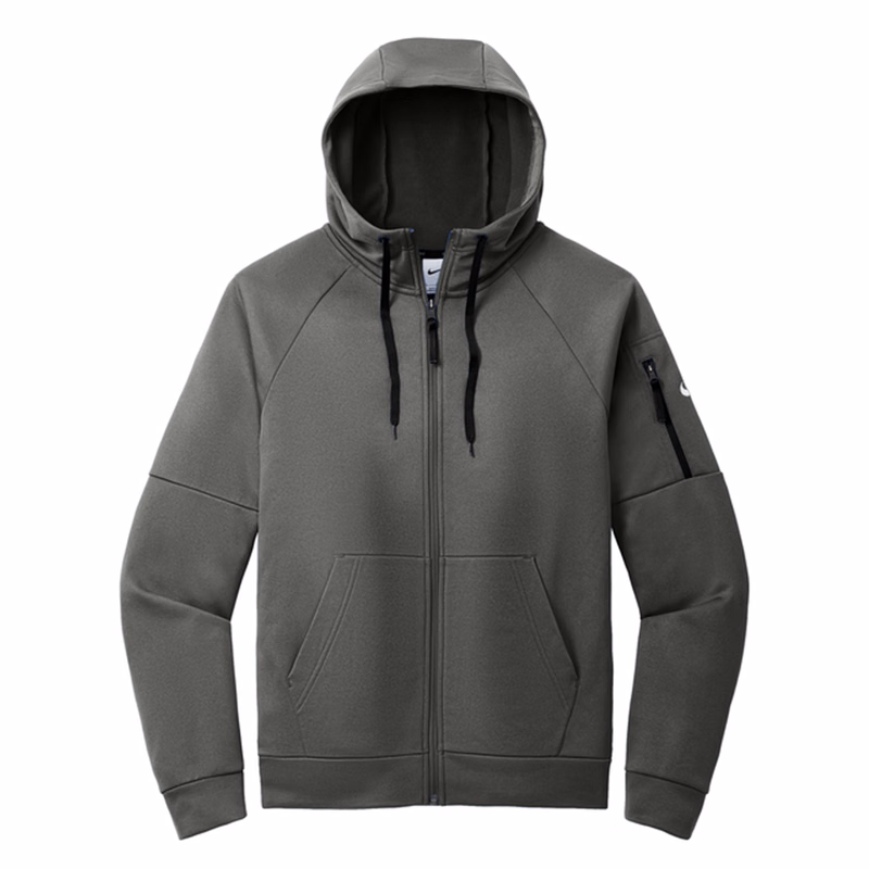 Nike Therma-FIT Full-Zip Fleece Hoodie with Utility Arm Pocket