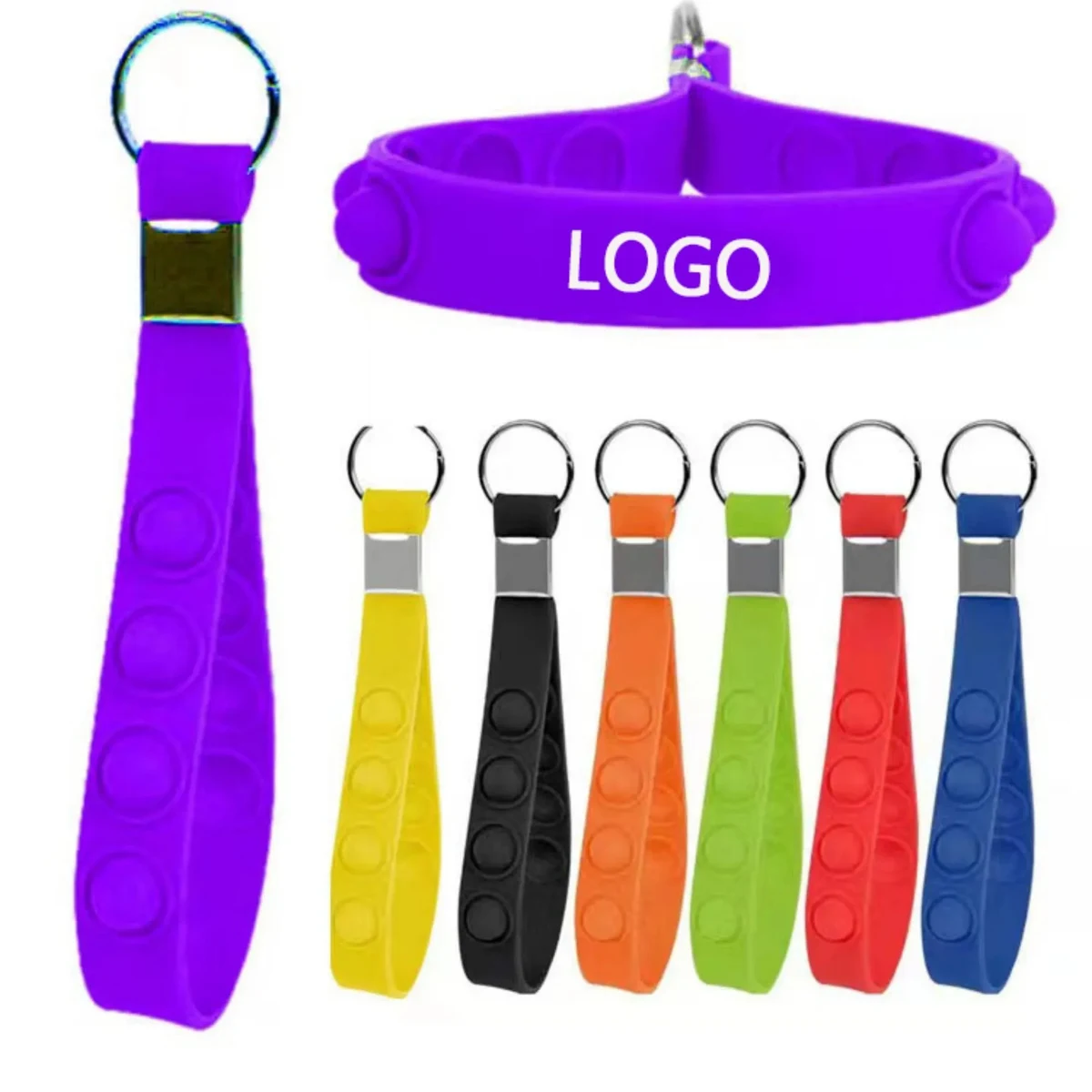 Pop Fidget Keychain 1