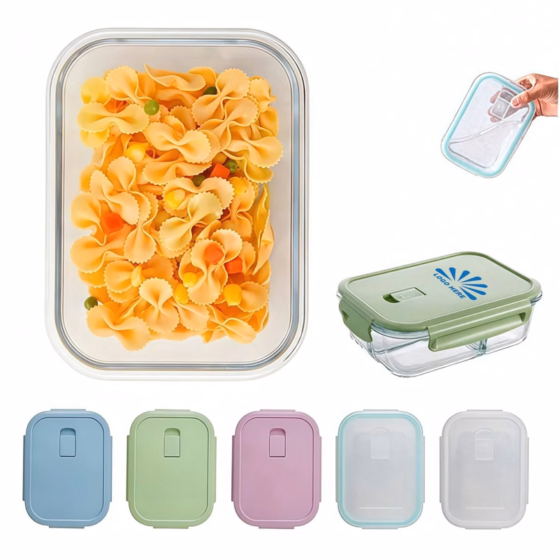 Glass Lunch Box Bento Food Storage Containers