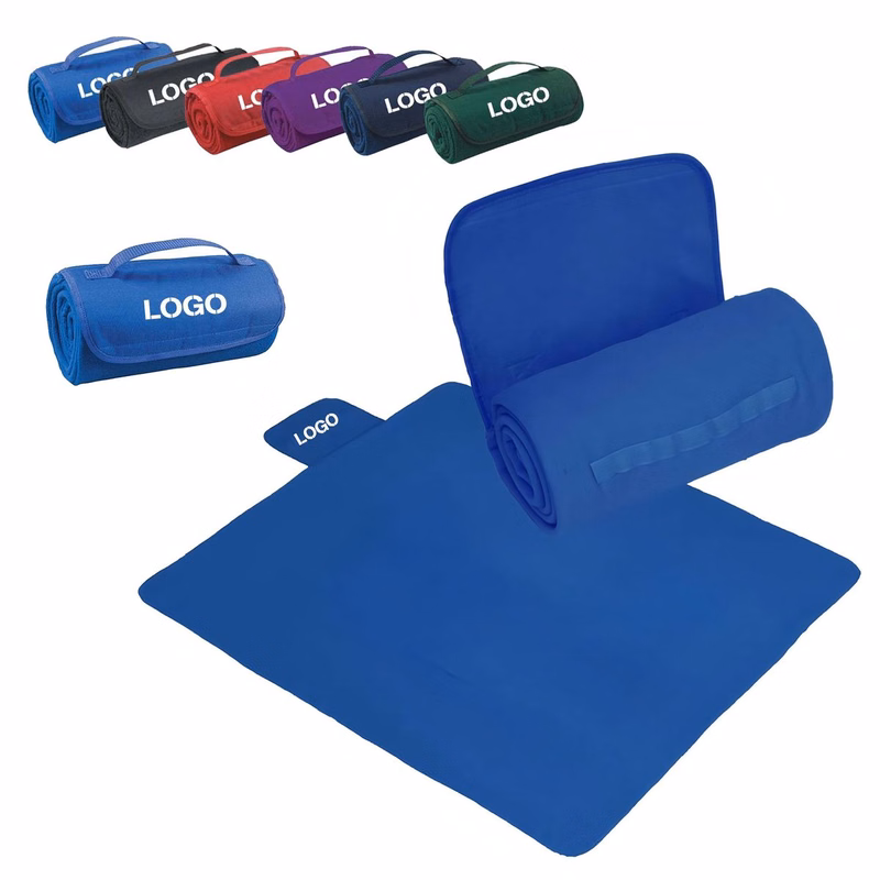 Custom Premium Polar Fleece Throw Blanket