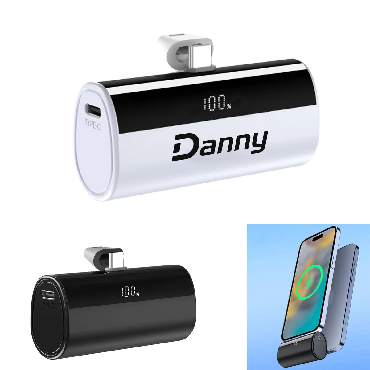 5000 mAh Compact Capsule Power Bank 1