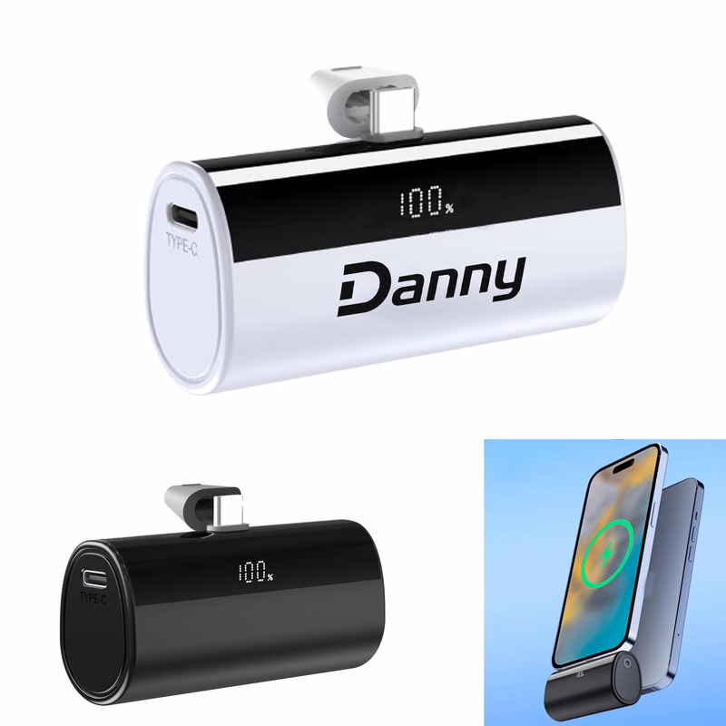 5000 mAh Compact Capsule Power Bank