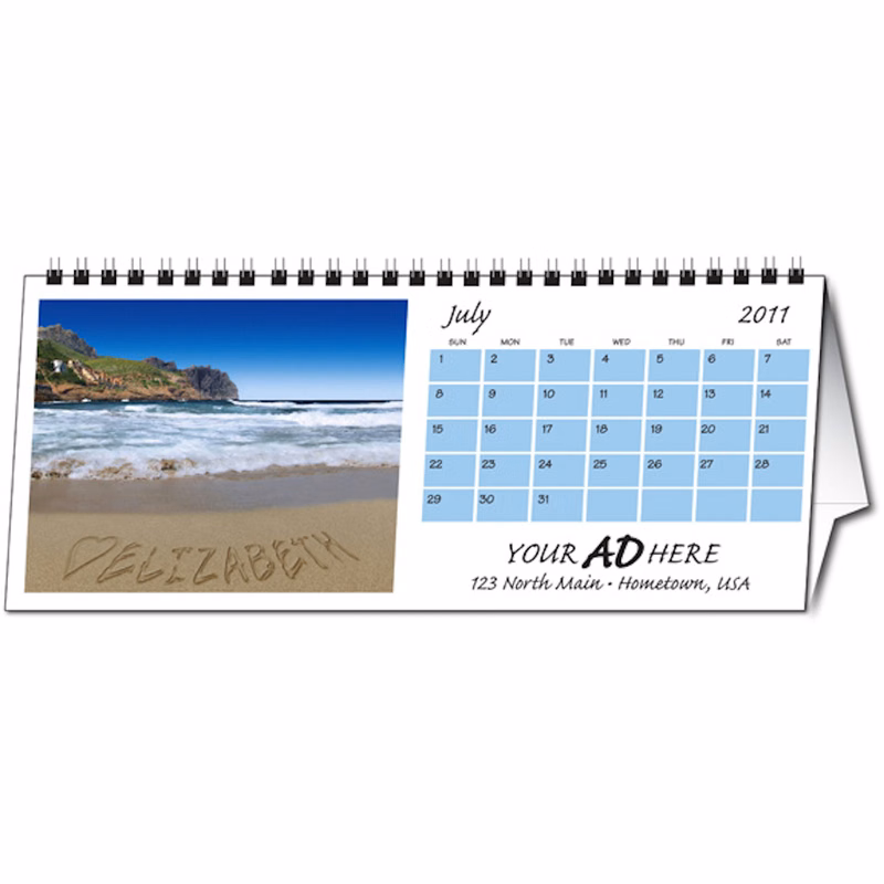 "In the Image" Personalized Desk Calendar - 13 Sheet