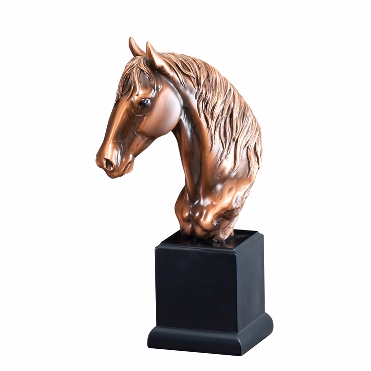 Horse Head Gallery Sculpture Horse Resin