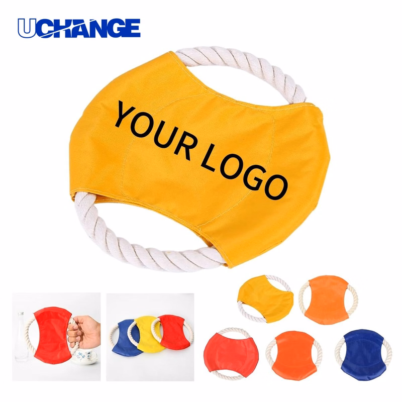 Rope Edge Pet Training Flying Disc