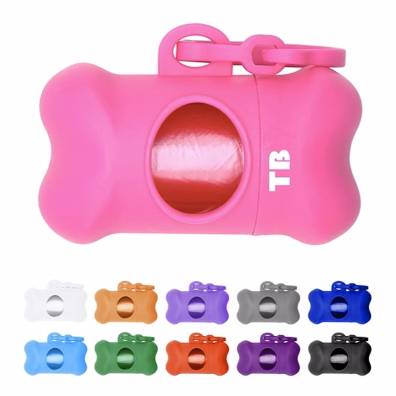 Dog Poop Bags Dispenser With A Clip