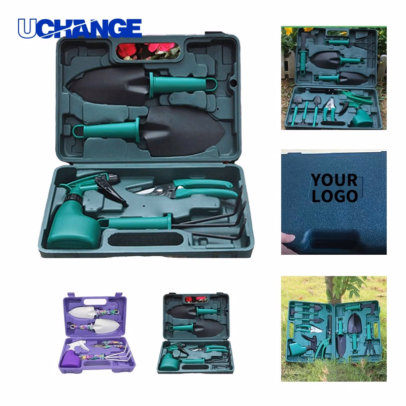 Stainless Garden Tool Set with Case
