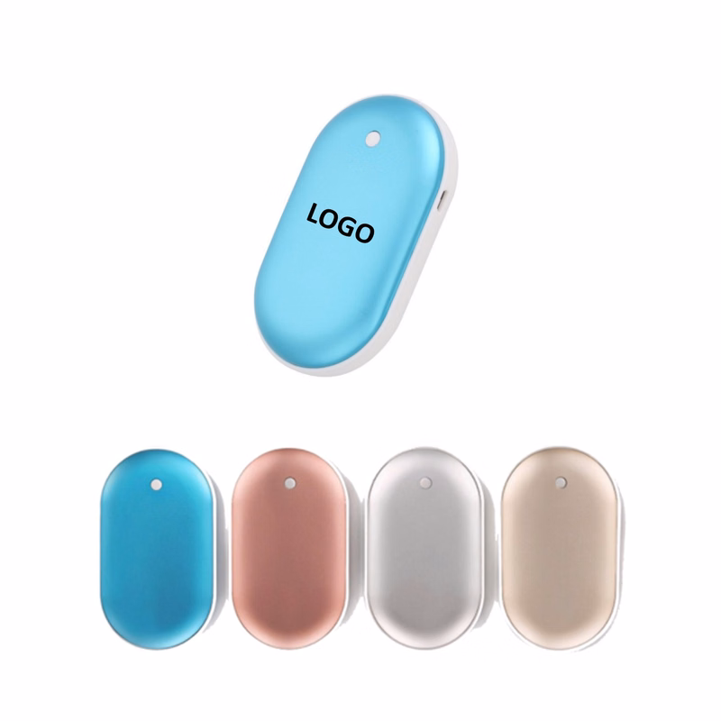 2-in-1 USB Rechargeable Hand Warmer and Power Bank