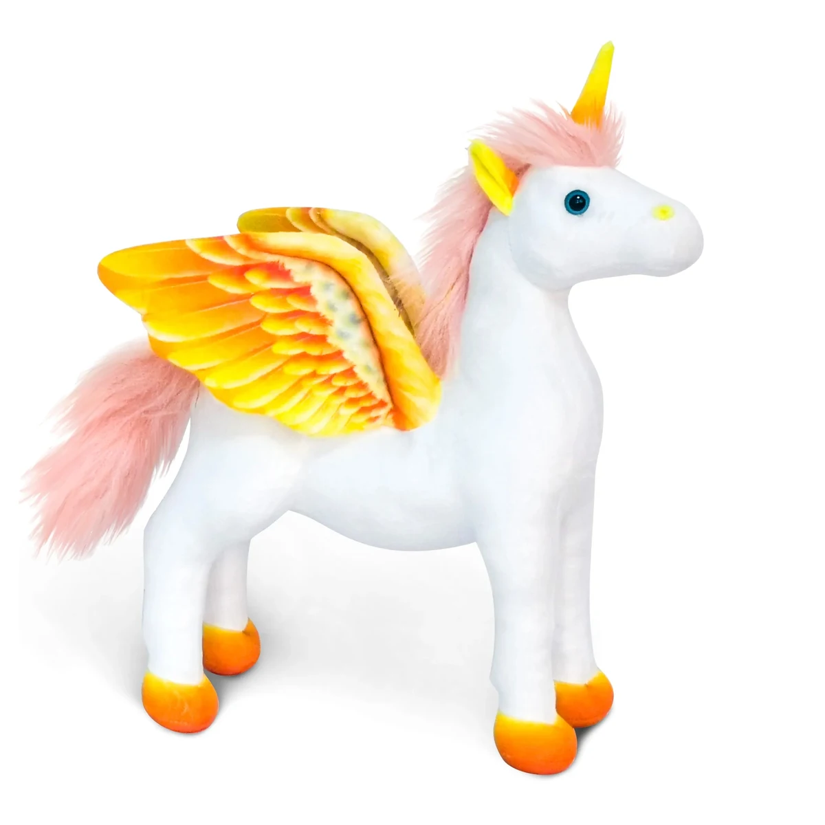 Unicorn with Orange Wings 1