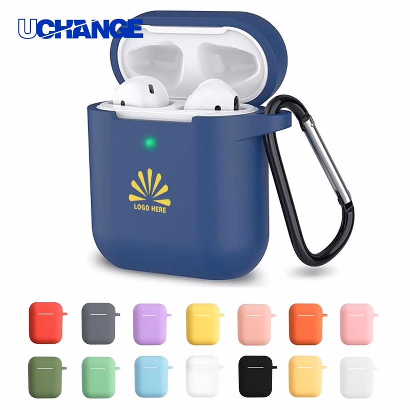 Tech Premium Silicone Earphone Case with Carabiner