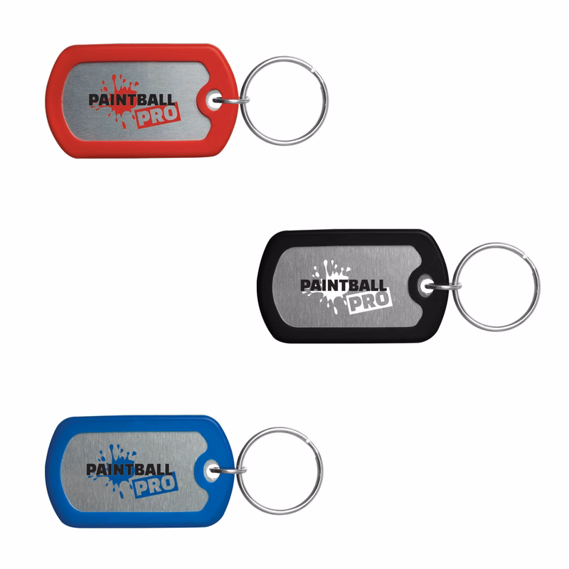 Dog Tag Keytag