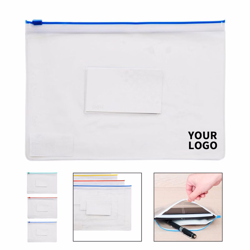 A4 Zipper Document Pouch 9.5" x 13"