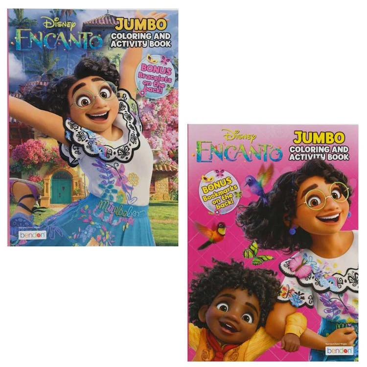 Disney Jumbo Coloring and Activity Books Encanto Assorted - 64 Pages 1