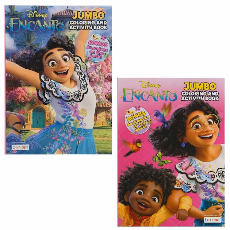 Disney Jumbo Coloring and Activity Books Encanto Assorted - 64 Pages