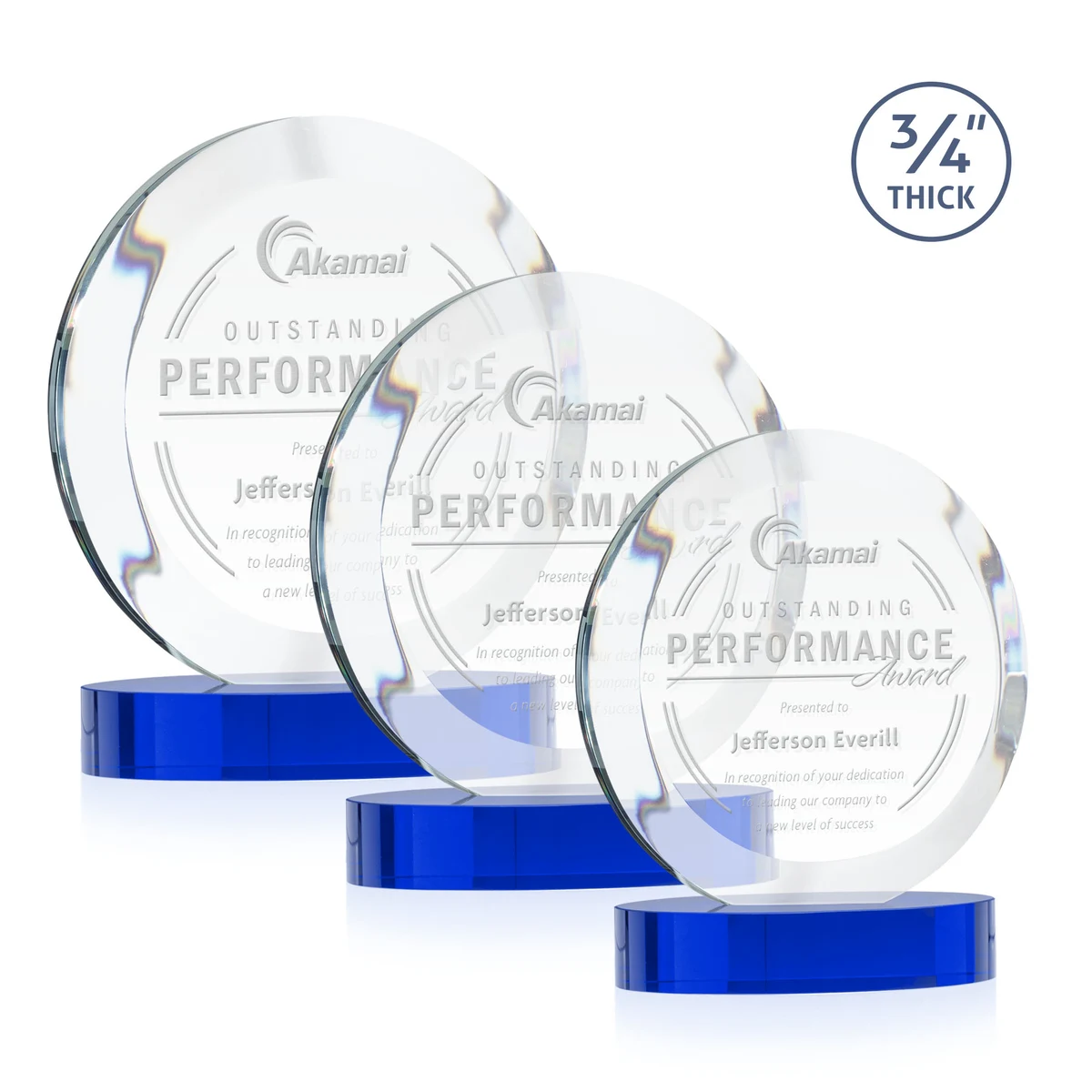 Gibralter Award on Alberton Base - Blue 1