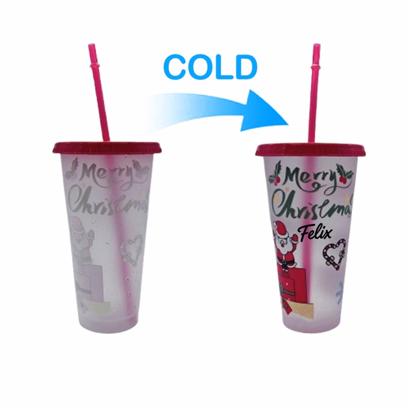 25oz Color Changing PP Cold Drink Cup